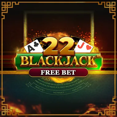 22 Blackjack Free Bet in the Golden Lady Casino lobby